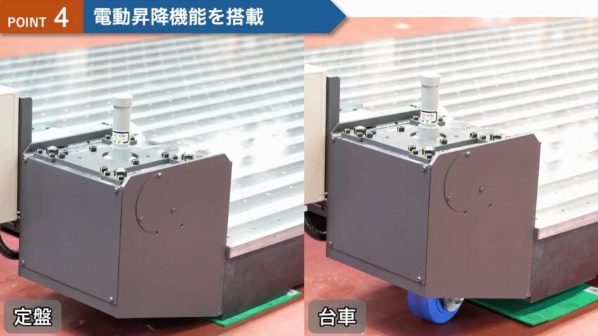 電動アシスト移動定盤